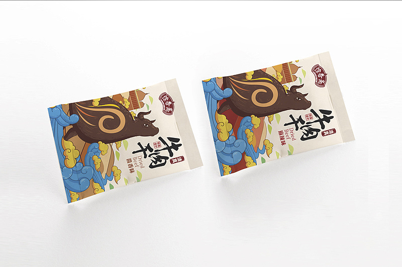 牛肉干包裝設計 牛肉干包裝設計