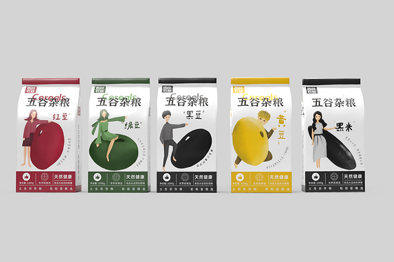 五谷雜糧包裝設計是怎么樣設計？