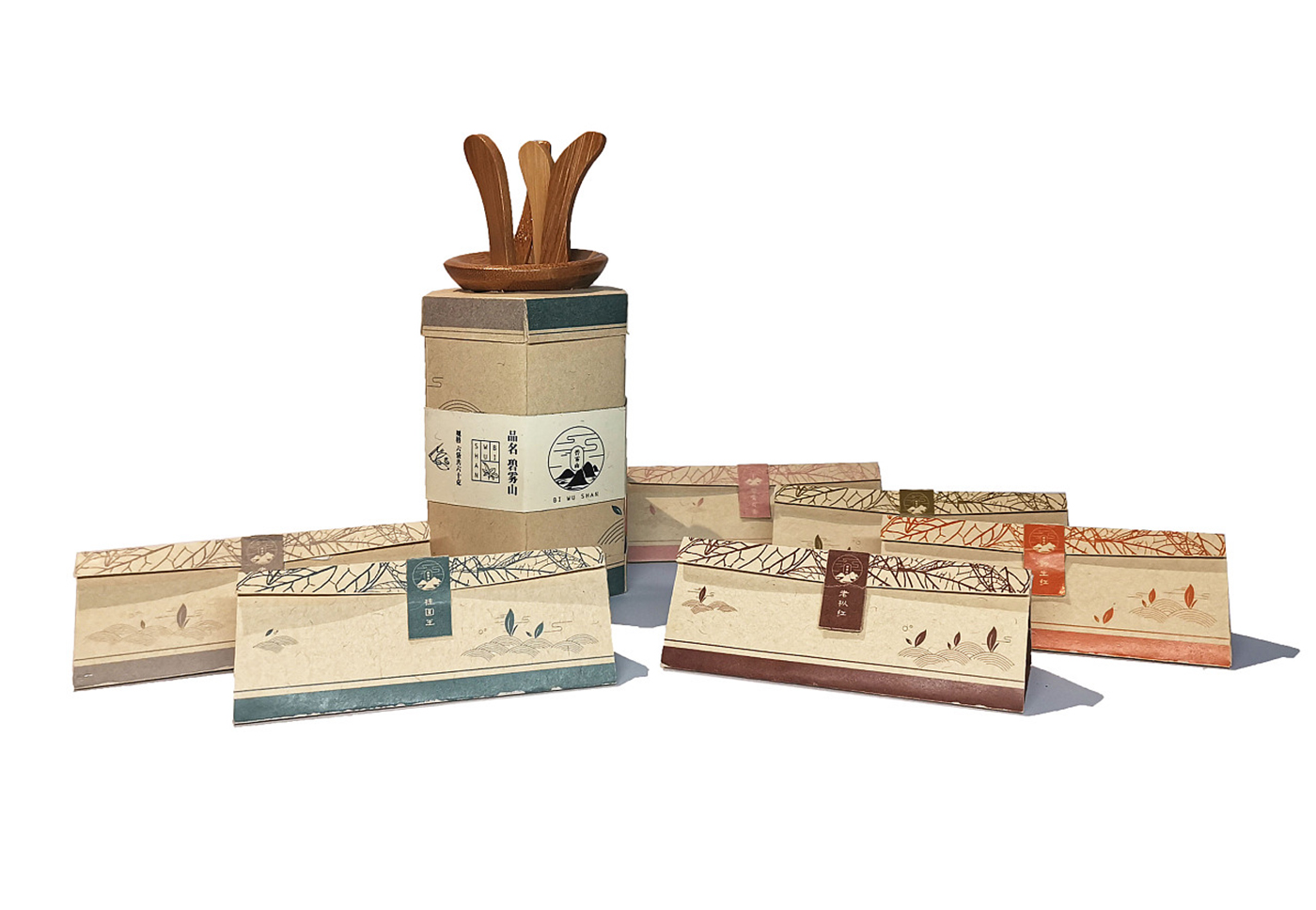 碧霧山茶葉包裝設計-創意茶葉外包裝設計 碧霧山茶葉包裝設計-創意茶葉外包裝設計