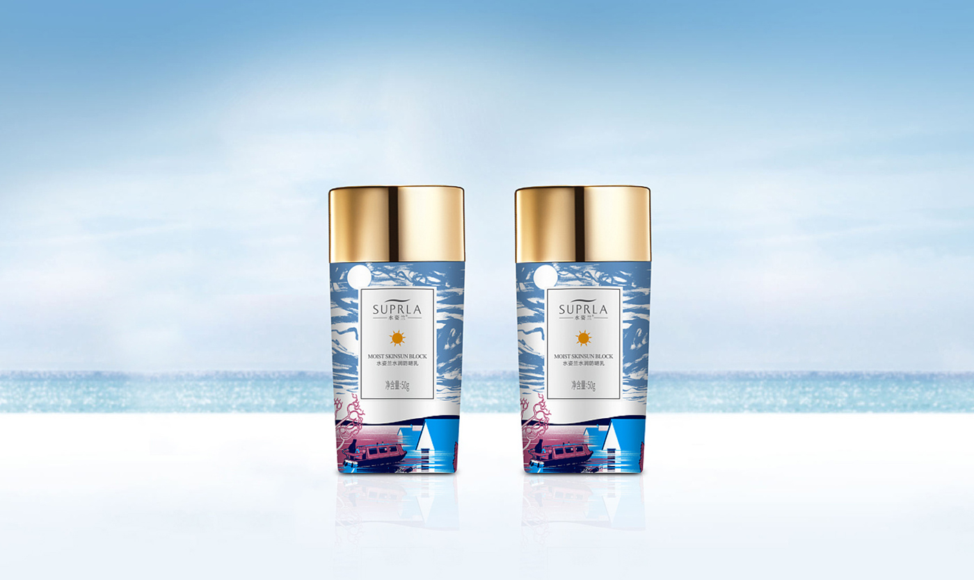 水姿蘭防曬乳化妝品包裝設(shè)計-防曬乳化妝品包裝設(shè)計 水姿蘭防曬乳化妝品包裝設(shè)計-防曬乳化妝品包裝設(shè)計