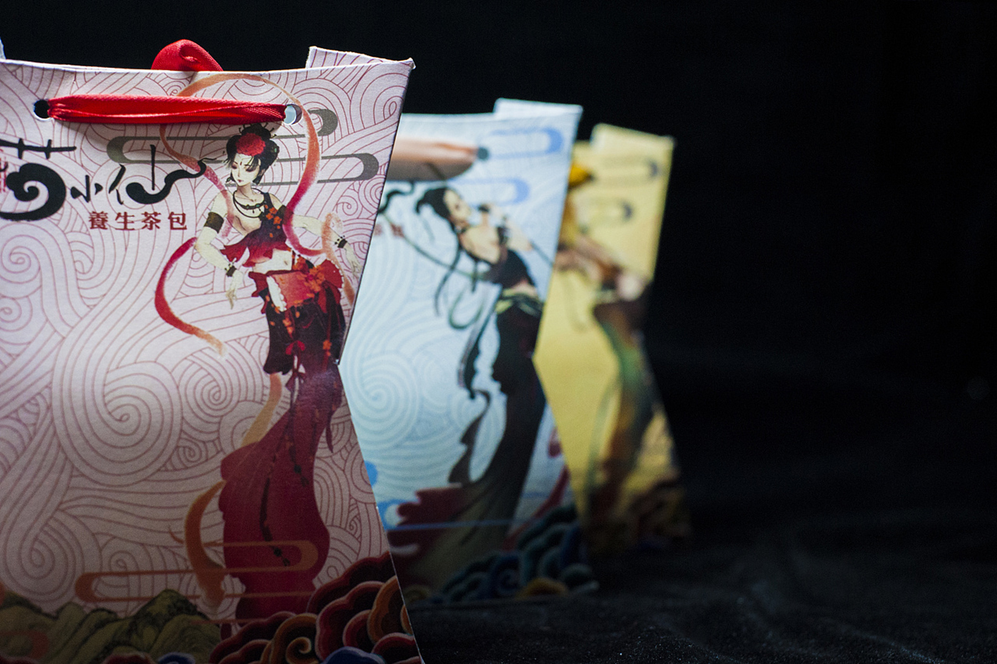 菊小仙茶包裝設計-養生茶包裝設計 菊小仙茶包裝設計-養生茶包裝設計
