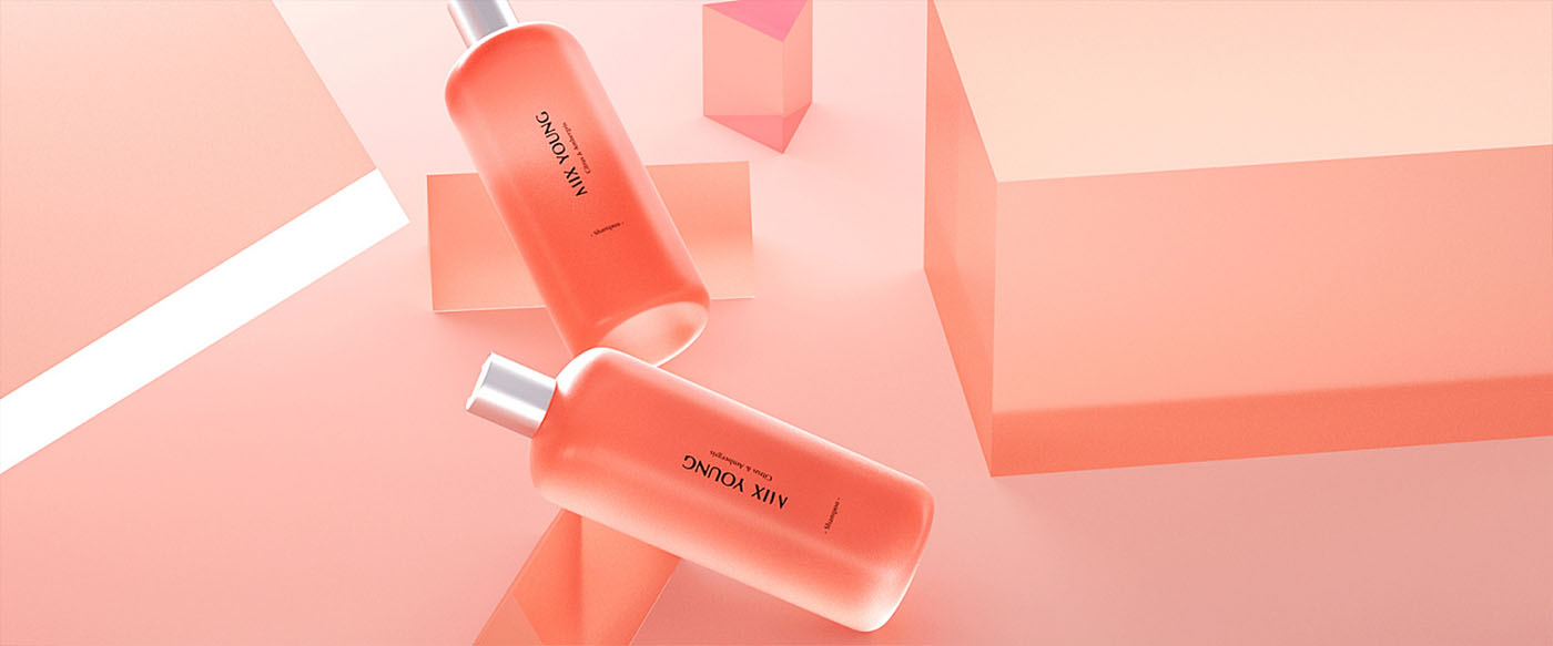 綠色洗發水包裝設計-洗發水包裝設計公司 綠色洗發水包裝設計-洗發水包裝設計公司