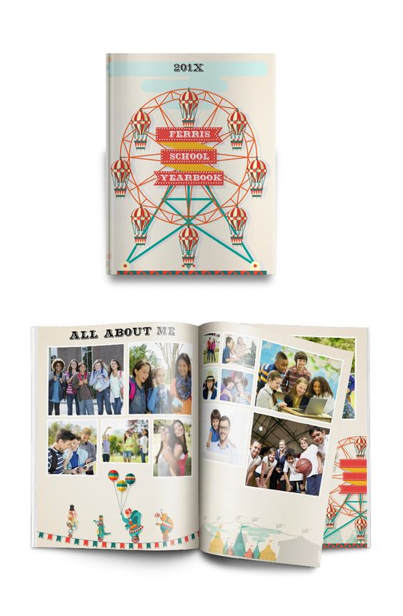 周年制作一本紀(jì)念畫冊(cè)模板