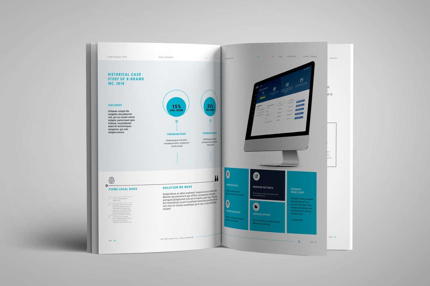 企業(yè)策劃紀(jì)念相冊模板